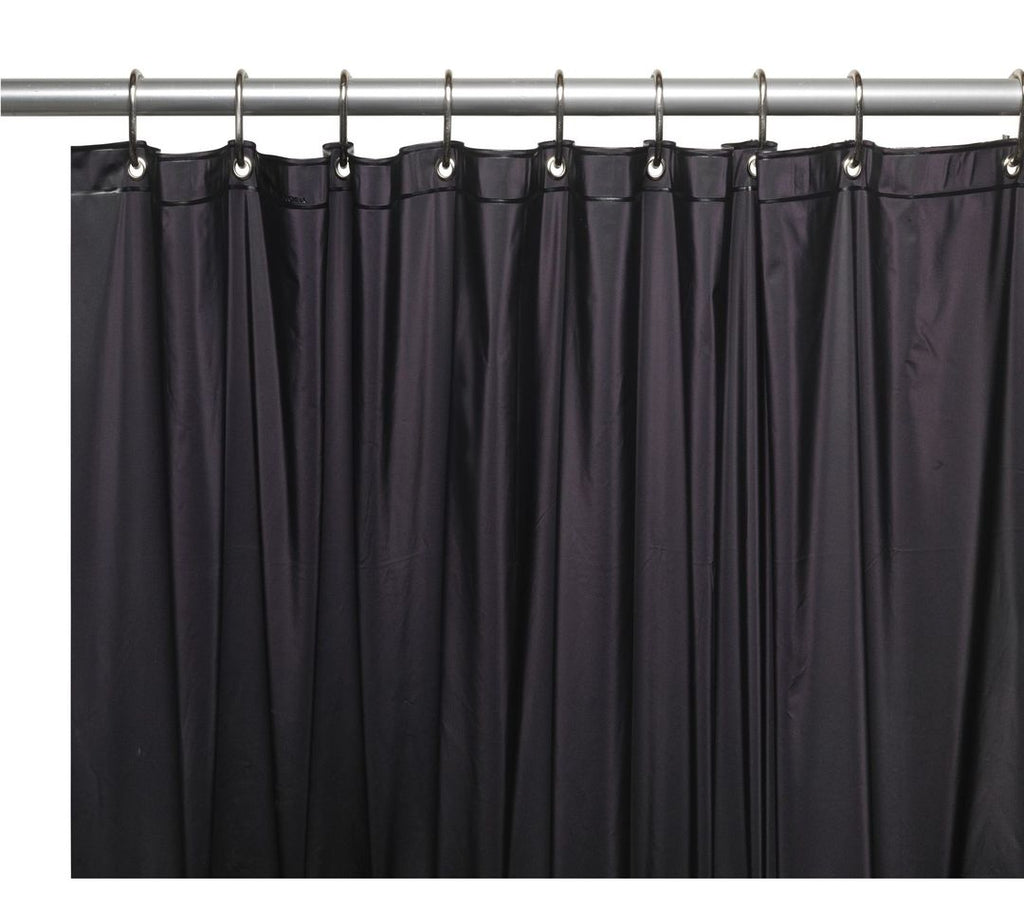 Extra Long Shower Curtain Liner with Metal Grommets and Waterproof