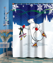 Christmas & Holiday Favorites Fabric Shower Curtains