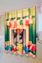 Christmas & Holiday Favorites Fabric Shower Curtains