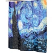 The Museum Collection - Water Repellent Fabric Curtain Showers
