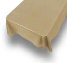 90" Long PEVA Tablecloth with Polyester Flannel Backing