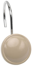 "Color Rounds" Designer Resin Shower Curtain Hooks
