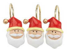 Holiday Resin Shower Curtain Hooks