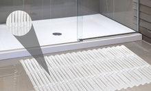Bamboo Look Vinyl Bath Tub Mat