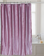Shimmer Faux Silk Shower Curtain