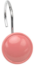 "Color Rounds" Designer Resin Shower Curtain Hooks