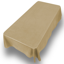 90" Long PEVA Tablecloth with Polyester Flannel Backing