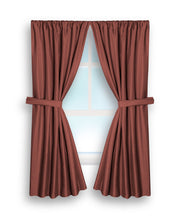 Polyester Fabric Bathroom Window Curtain
