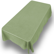 90" Long PEVA Tablecloth with Polyester Flannel Backing